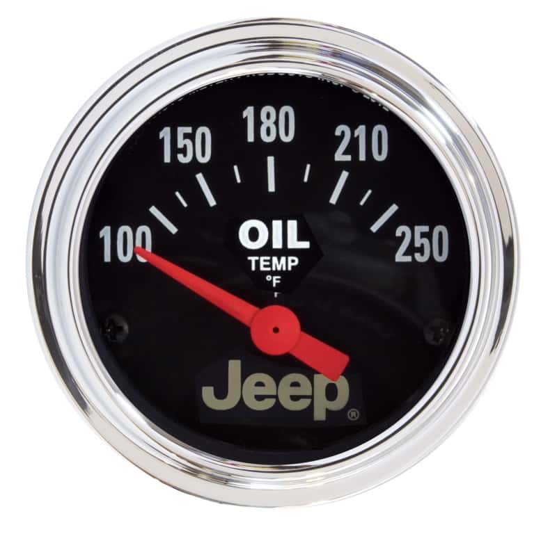 AutoMeter — Autometer Jeep 52.4mm Short Sweep Electronic 100-250 Def F Transfer Case Temperature Gauge
2-1/16" JEEP TRANSFE - view 4