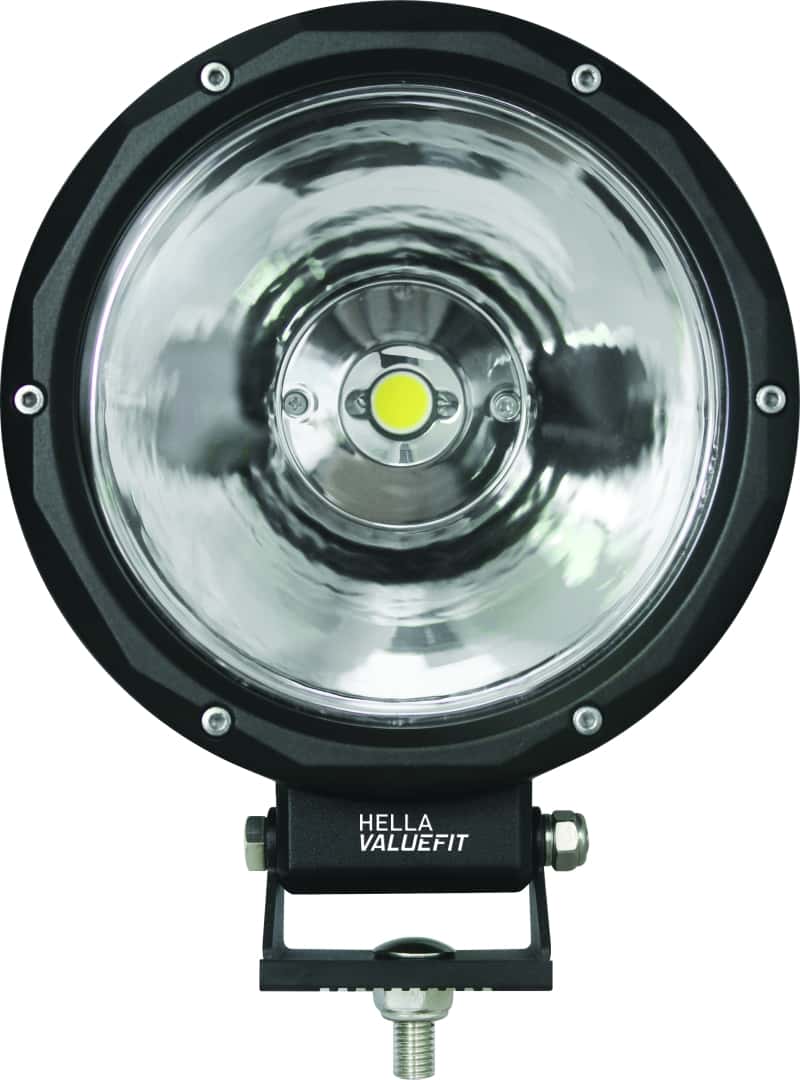 Hella — Hella Value Fit 7in Light - 30W Round Spot Beam - LED - view 7