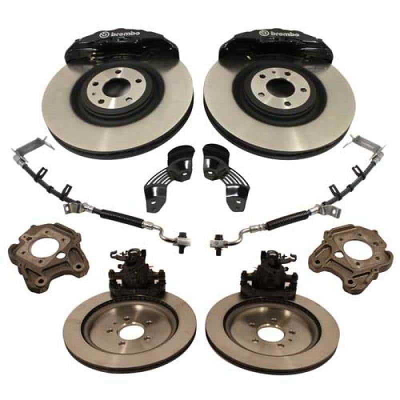 Ford Racing — Ford Racing 2005-2014 Mustang Six Piston 15-inch Brake Upgrade Kit
DscBrkUpgradeKit - view 3