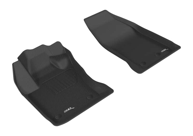3D MAXpider — 3D MAXpider 2015-2019 Fiat 500X Kagu 1st Row Floormat - Black
Floor Mat Set - view 1
