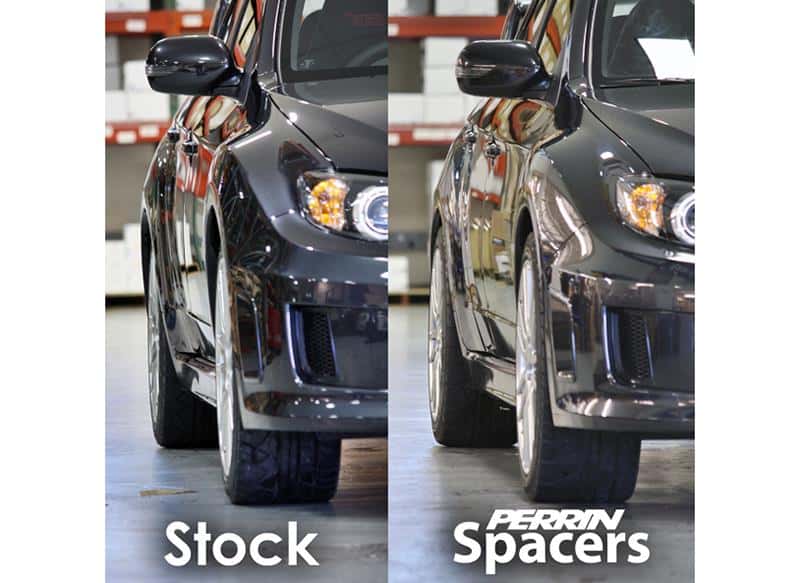 Perrin Performance — PERRIN Subaru/Toyota/Scion 15mm Wheel Spacers (Slip-On Style W/Studs) 5x114.3 & 5x100 56mm CB - view 5