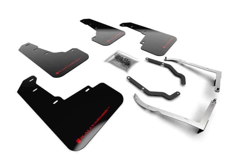Rally Armor — Rally Armor 18-23 Subaru Crosstrek Black UR Mud Flap w/Red Logo
Mud Flap - view 1