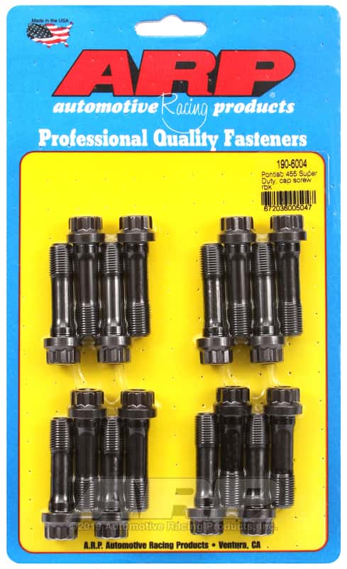ARP — ARP Pontiac 455 Super Duty cap screw rod bolt kit - view 1