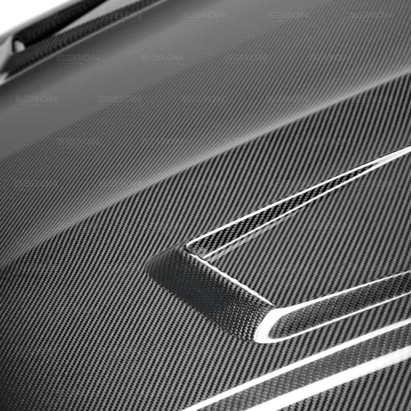 Seibon — Seibon 12-14 Mercedes C-Class GT Style Carbon Fiber Hood - view 19