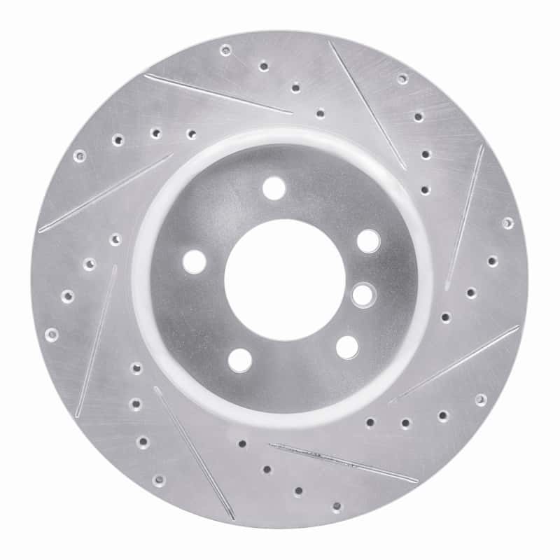 R1 Concepts — R1 11-16 BMW Z4 Front Right Drilled & Slotted Silver Brake Rotor
R1 Brake Rotor Drill - view 1