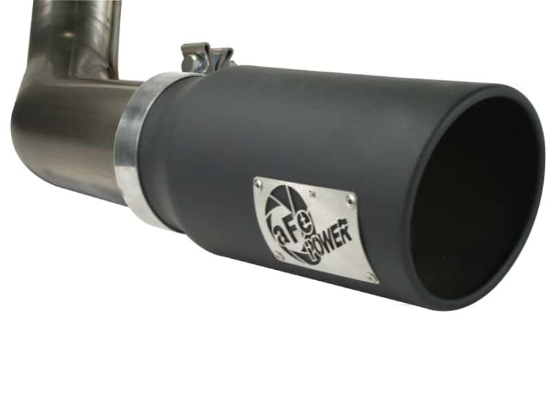 aFe — aFe MACHForce XP Exhaust Cat-Back SS-409 4in Black Tip 11-12 Ford F-150 EcoBoost V6-3.5L (tt)
Cat-Back Exhaust
ExhstSysKt - view 2
