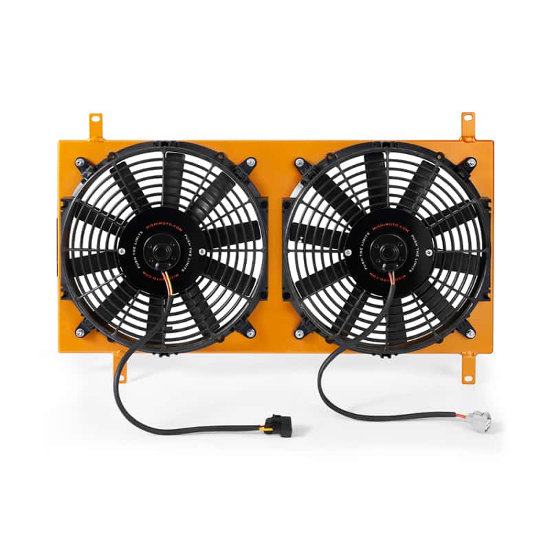Mishimoto — Mishimoto 90-97 Mazda Miata Aluminum Fan Shroud Gold
Fan Shroud Kit - view 1