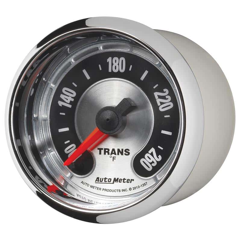 AutoMeter — Autometer American Muscle 52mm Full Sweep Electric 100-260 Deg F Transmission Temperature Gauge
GA 2" TRANST STPR AM - view 3