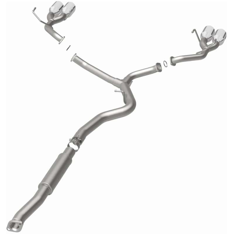 Magnaflow — MagnaFlow SYS Cat-Back 15-17 Subaru WRX Sti 2.5L Polished 3in Tips
Cat-Back - view 4