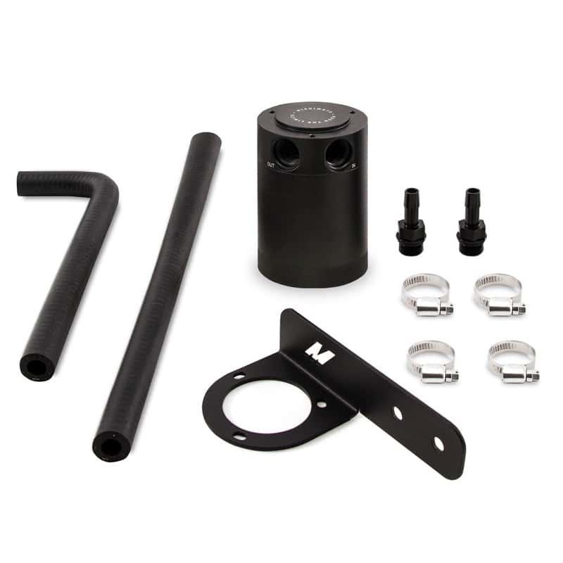 Mishimoto — Mishimoto 2016+ Honda Civic 1.5L Turbo Baffled Oil Catch Can Kit - Black (PCV Side)
Oil Catch Can Kit - view 1
