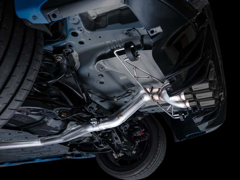AWE Tuning — AWE Tuning 2023 Honda Civic Type R FL5 Track Edition Exhaust w/ Triple Diamond Black Tips
Track Exhaust - view 4