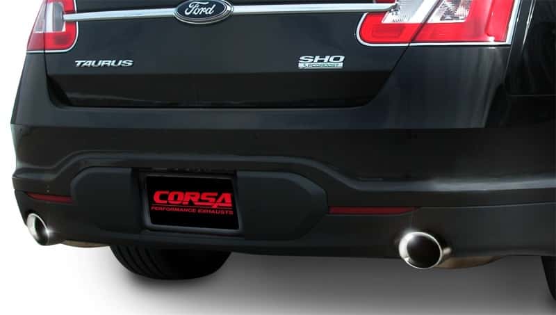 CORSA Performance — Corsa 2010-2019 Ford Taurus SHO 3.5L V6 Turbo Polished Sport Cat-Back Exhaust
Exhaust - view 7