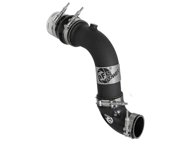 aFe — aFe Bladerunner 3in Intercooler Cold Side Tube for 2017 Ford Diesel Trucks V8-6.7L (td)
Cold Charge Pipe - view 1