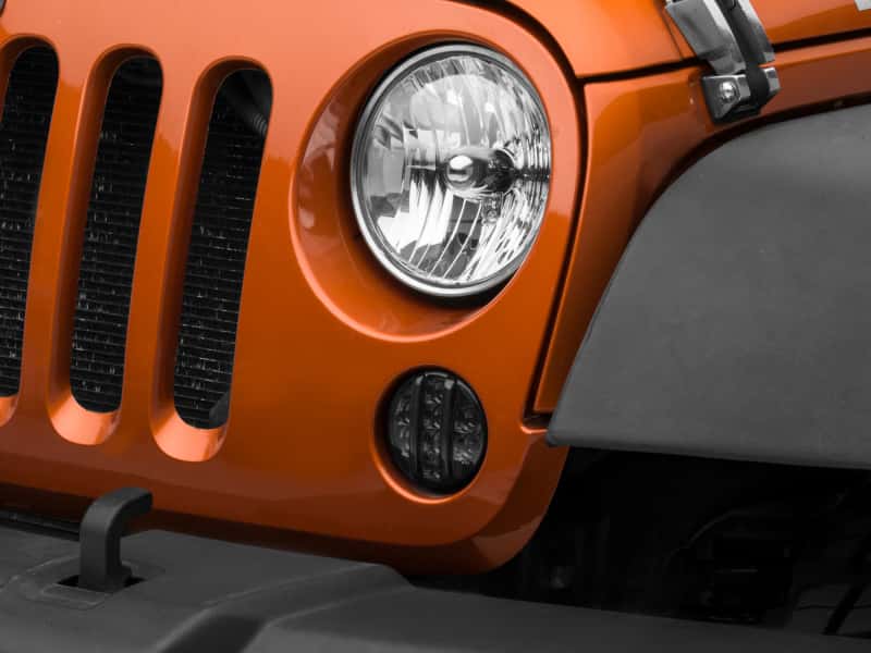 Raxiom — Raxiom 07-18 Jeep Wrangler JK Axial Series LED Front Turn Signals (Smoked)
Lights - view 1