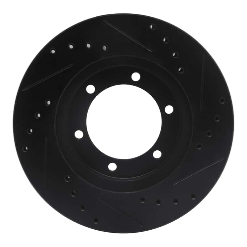R1 Concepts — R1 98-15 Nissan Frontier Front Left Drilled & Slotted Black Brake Rotor
R1 Brake Rotor Drill - view 5