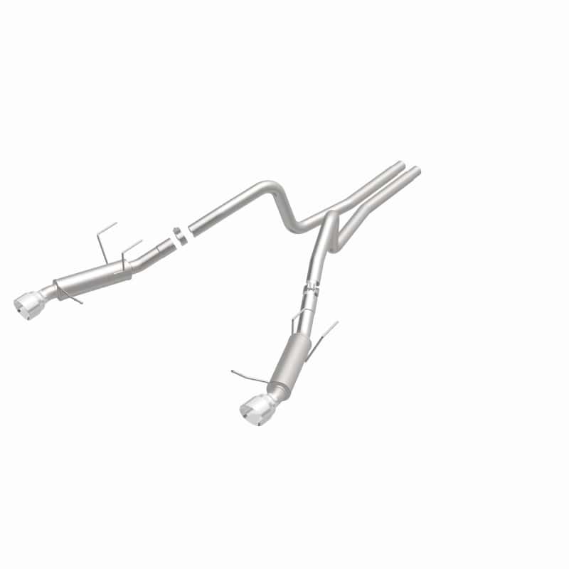 Magnaflow — Magnaflow 2014 Ford Mustang V6 3.7L Comp Series Dual Split Rear Polished Stainless C/B Perf Exhaust
Cat-Back - view 45