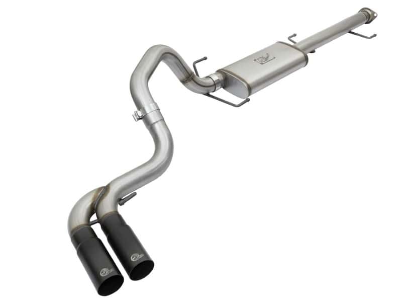 aFe — aFe Rebel Series 3in Stainless Steel Cat-Back Exhaust System w/Black Tips 07-14 Toyota FJ Cruiser
Cat-Back Exhaust - view 1