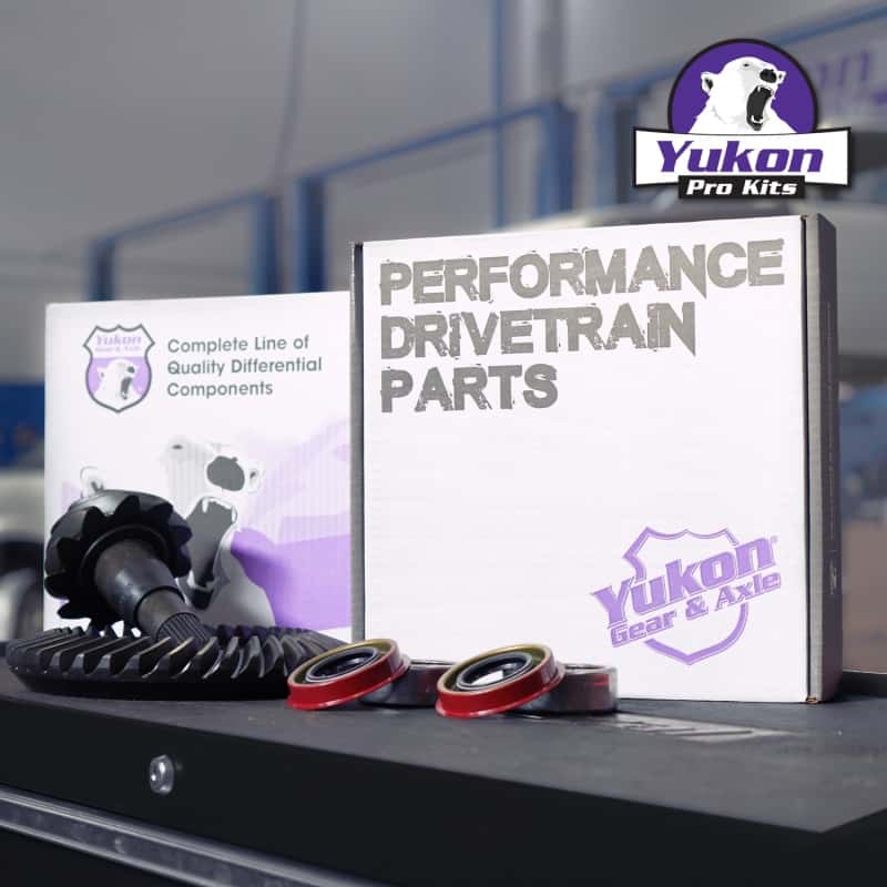 Yukon Gear & Axle — Yukon Gear 8.8in Ford 3.55 Rear Ring & Pinion Install Kit 2.25in OD Axle Bearings and Seals
Gear & Install Pkg
Gear/Install Pkg - view 8