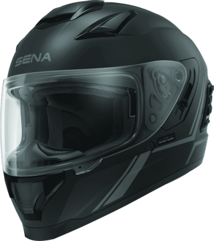 Sena Technologies — Sena Technologies Stryker Bluetooth Helmet w/ Mesh Intercom Matte Black - Medium - view 1
