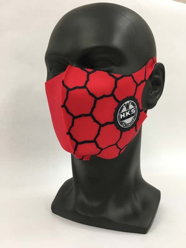 HKS — HKS Graphic Mask SPF Red - Medium - view 2