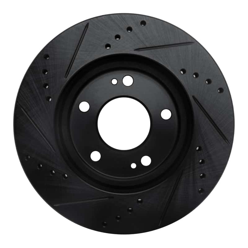 R1 Concepts — R1 00-24 Chrysler SEBRING Front Right Drilled & Slotted Black Brake Rotor
R1 Brake Rotor Drill - view 5