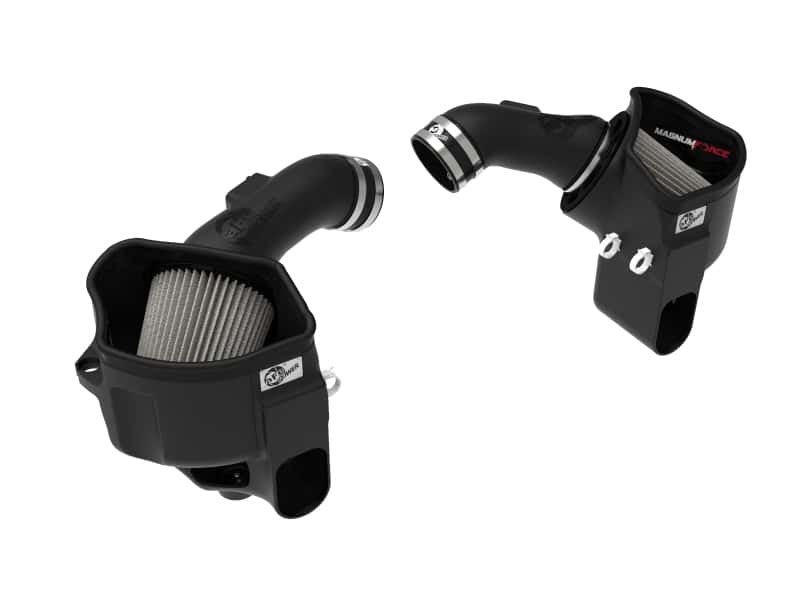 aFe — aFe POWER Magnum FORCE Stage-2 Pro DRY S Cold Air Intake System 12-19 BMW M5 (F10) / M6 (F12/13)
Magnum FORCE Intake - view 4