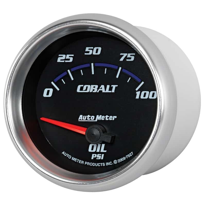 AutoMeter — Autometer Cobalt 66.7mm 0-100 PSI Oil Pressure Gauge
GA 2.6" OILP ELEC CB - view 8