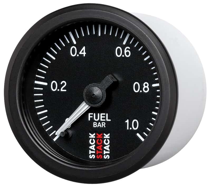 AutoMeter — Autometer Stack 52mm 0-1 Bar M10 Male Pro Stepper Motor Fuel Pressure Gauge - Black
Ga FP ProStpr B 1Bar - view 2