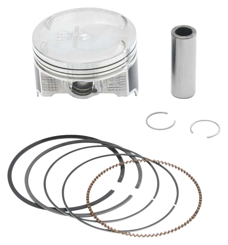 Vertex Pistons — Vertex Piston 04-09 Kawasaki KFX 700 V-Force 700cc Cast Replica Piston Kit - view 1