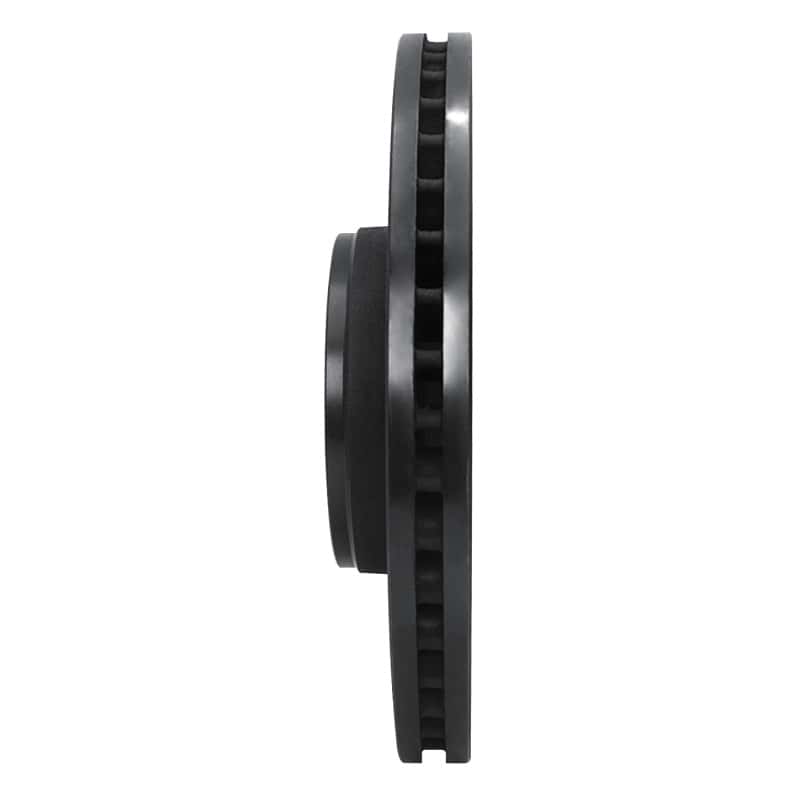 R1 Concepts — R1 05-11 Audi A6 (USA/Canada) Front Right Drilled & Slotted Black Brake Rotor
R1 Brake Rotor Drill - view 3