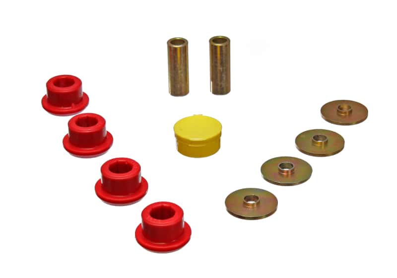 Energy Suspension — Energy Suspension 63-82 Chevrolet Corvette Red Rear End Control Arm Bushing Set
Trailing Arm Bushing - view 4