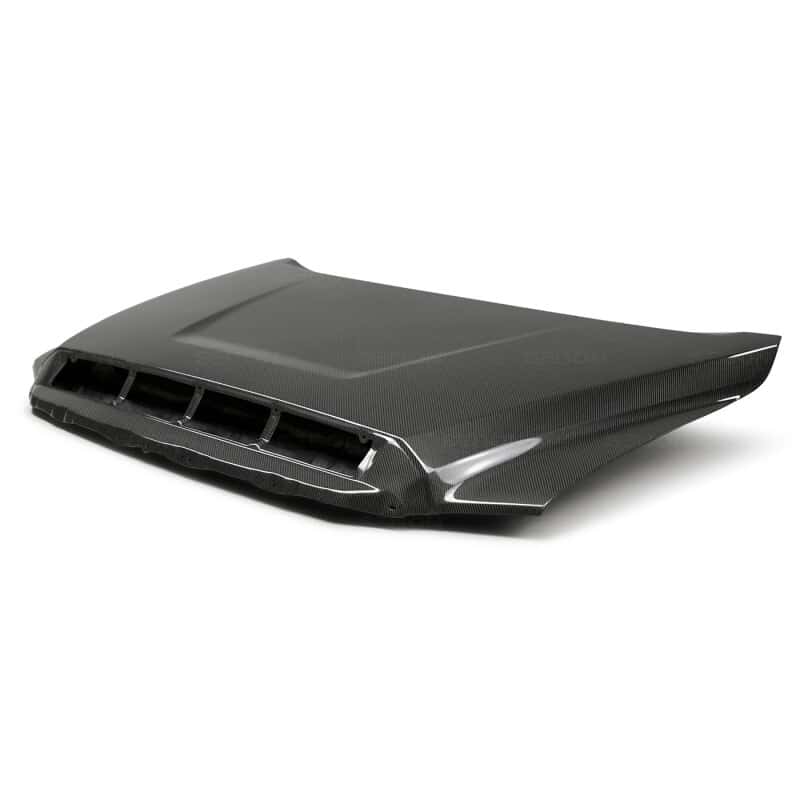 Seibon — Seibon 14-20 Toyota Tundra OEM Style Carbon Fiber Hood - view 3