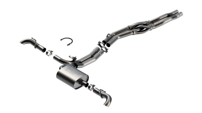 Borla — Borla 21-25 Audi SQ5 3.0L-V6 AWD S-Type Catback Exhaust
Cat-Back System - view 1