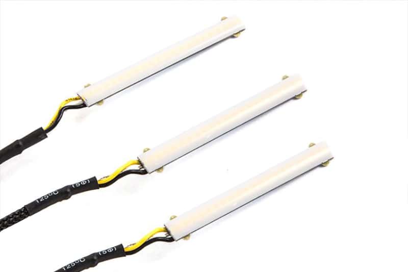 Diode Dynamics — Diode Dynamics LED Strip Lights High Density SF Switchback Triple 3 In Kit - view 2