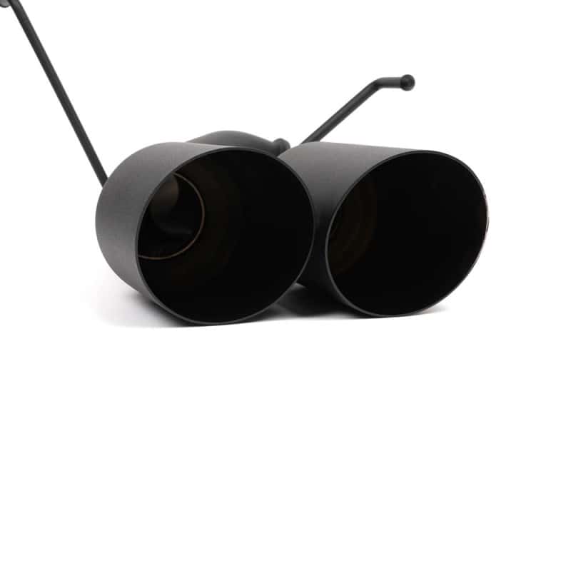 BLOX Racing — BLOX Racing 2022+ WRX Muffler Delete / Axle Back Single Wall 4in - Matte Black Tips - view 6