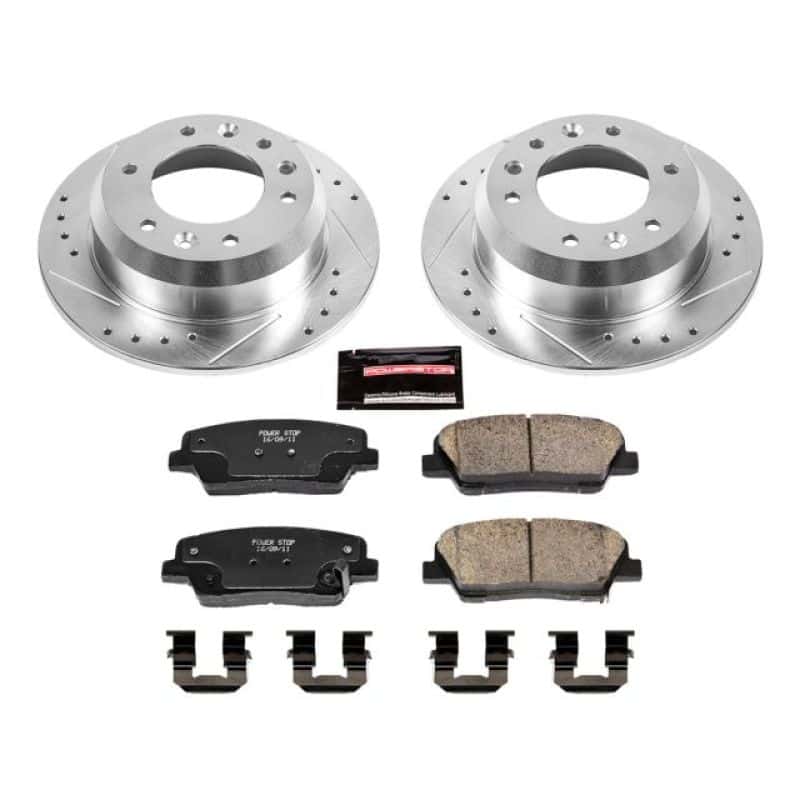 PowerStop — Power Stop 07-08 Hyundai Entourage Rear Z23 Evolution Sport Brake Kit - view 1