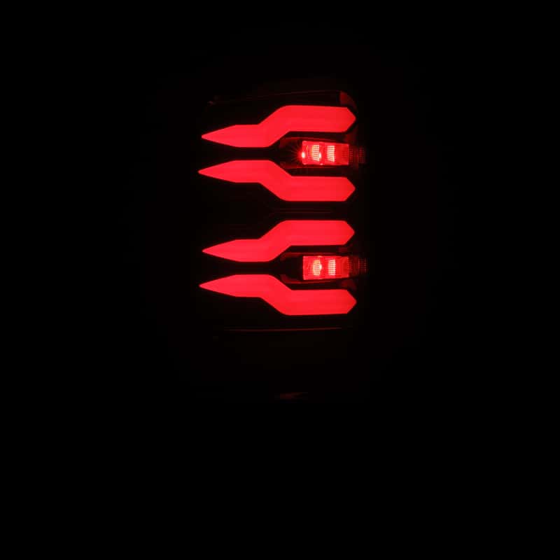 AlphaRex — AlphaRex 94-01 Dodge Ram 1500/2500/3500 LUXX-Series LED Tail Lights - Black/Red - view 1