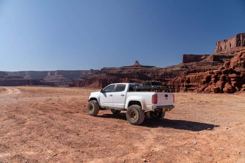 N-Fab — N-Fab Trail Slider Steps 15-20 Chevy/GMC Colorado/Canyon Crew Cab All Beds - SRW - Textured Black
TS 15-24 Cl/Cn TX - view 4