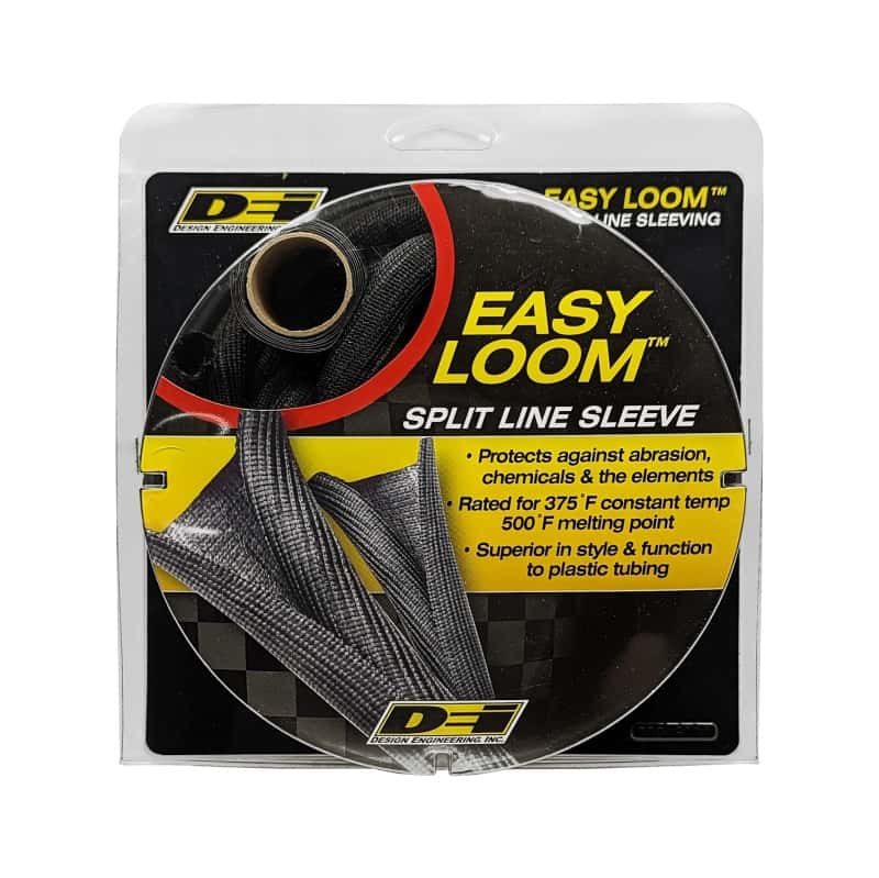 DEI — DEI Split Wire Sleeve Easy Loom 8mm-5/16in x 20 Black
Wire Sleeve - view 4