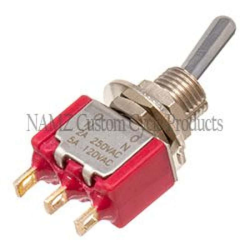 NAMZ — NAMZ Mini High/Low Beam Toggle Switch 5-AMP 1/4in. Hole - view 2