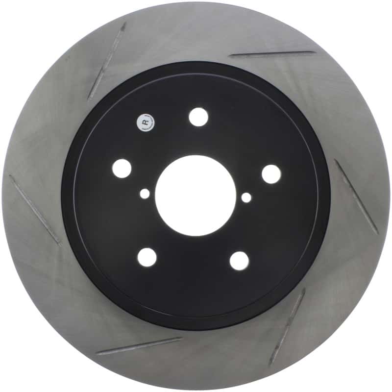 Stoptech — StopTech 16-17 Subaru WRX w/EyeSight Technology Sport Slotted Rear Right Rotor
Sport Slotted Rotor - view 1