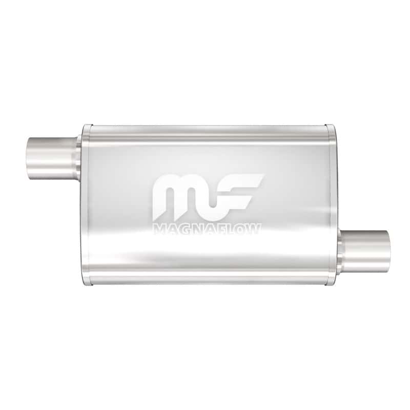 Magnaflow — MagnaFlow Muffler Mag SS 18X4X9 2.5/2.5 O/O
Straight Through - view 1