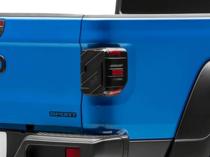 Raxiom — Raxiom 20-23 Jeep Gladiator JT Axial Series LED Tail Lights- Blk Housing (Smoked Lens)
Lights - view 7