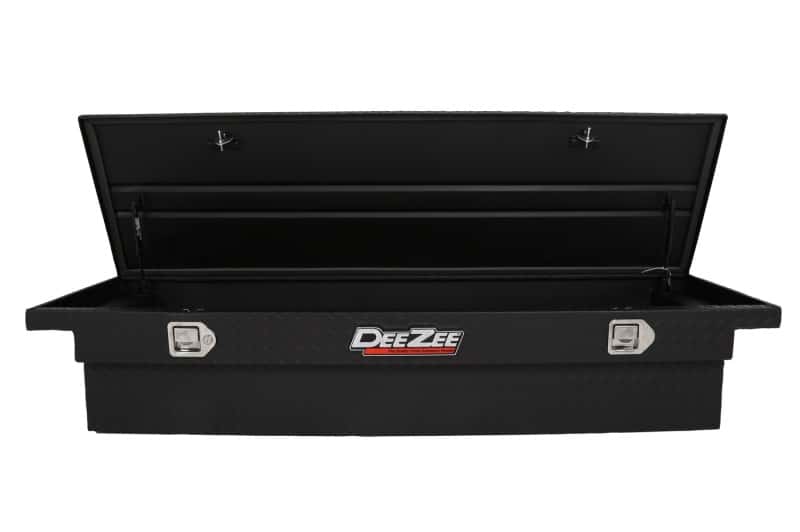 Dee Zee — Dee Zee Universal Tool Box - Red Crossover - Single Lid Black BT (Low/Txt Blk)
ToolBxTrkBedRTR - view 8