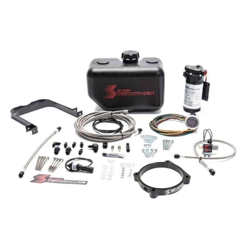 Snow Performance — Snow Performance Stage 2 Boost Cooler 105mm Hellcat Water-Methanol Injection Kit w/ SS Braided Line
Water/Meth Inject Kt - view 1