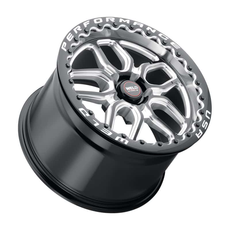 Weld — Weld Racing 19x9 Laguna 5x120 ET38 BS6.5 Gloss BLK MIL DIA 72.56 - view 3