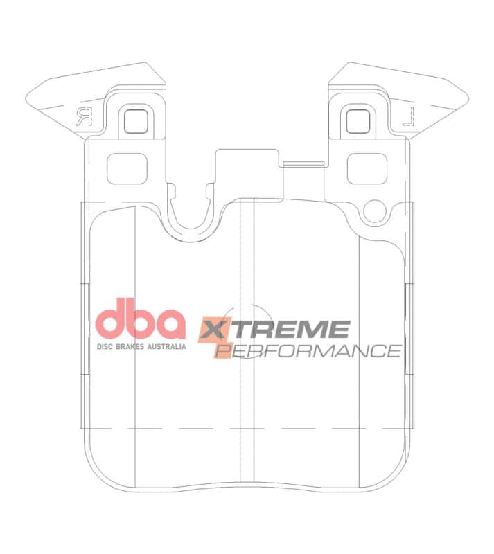 DBA — DBA 14-16 BMW 228i (w/M Sport Brakes) Rear XP Performance Brake Pads
Brake Pad - view 1