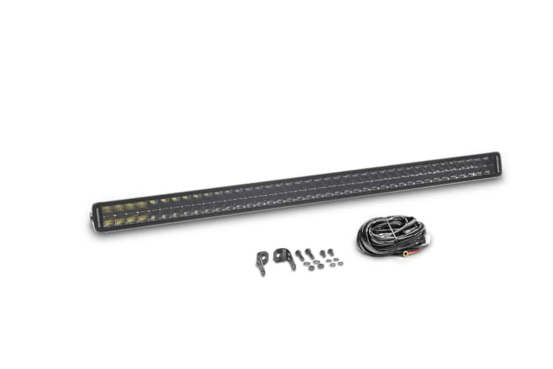 Go Rhino — Go Rhino Xplor Blackout Series Dbl Row LED Light Bar (Side/Track Mount) 40in. - Blk
BLKOUT- 40" LightBar - view 2