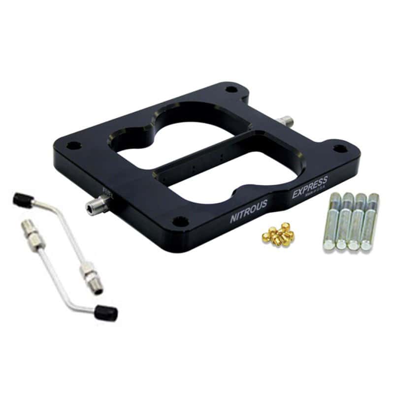 Nitrous Express — Nitrous Express Q-Jet Conventional Stage 6 Nitrous Plate Conversion (50-100-150-200-250-300)
Injector Plate
N2OPlate - view 2