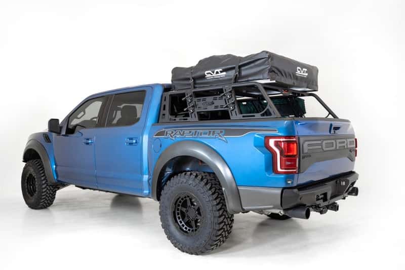 Addictive Desert Designs — Addictive Desert Designs 2015+ Ford F-150 Overlander Chase Rack w/ 3rd Brake Light - Hammer Black
Truck Bed Rack
Bed Rack - view 8